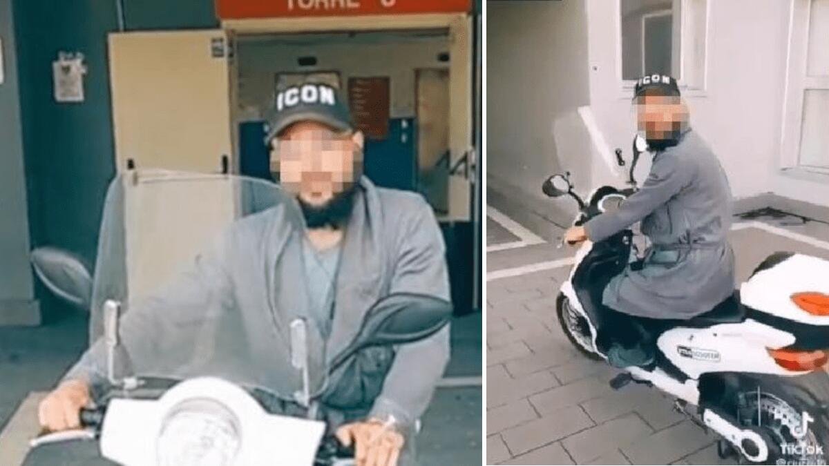 Pluripregiudicato in motorino dentro all’ospedale denigra operatori e minaccia la sicurezza, giunge solo l’avviso orale - 