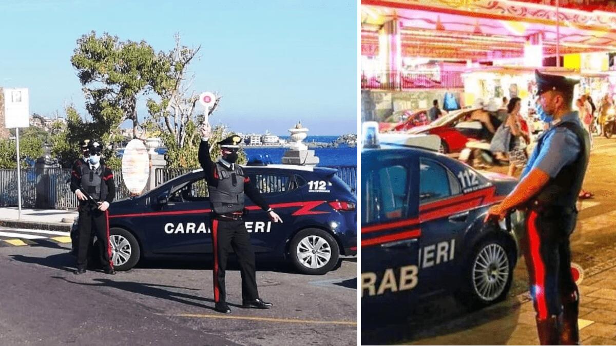 Aci Castello, controllo serrati: verificati 83 veicoli e 122 persone. Diverse le sanzioni per gli spostamenti - 