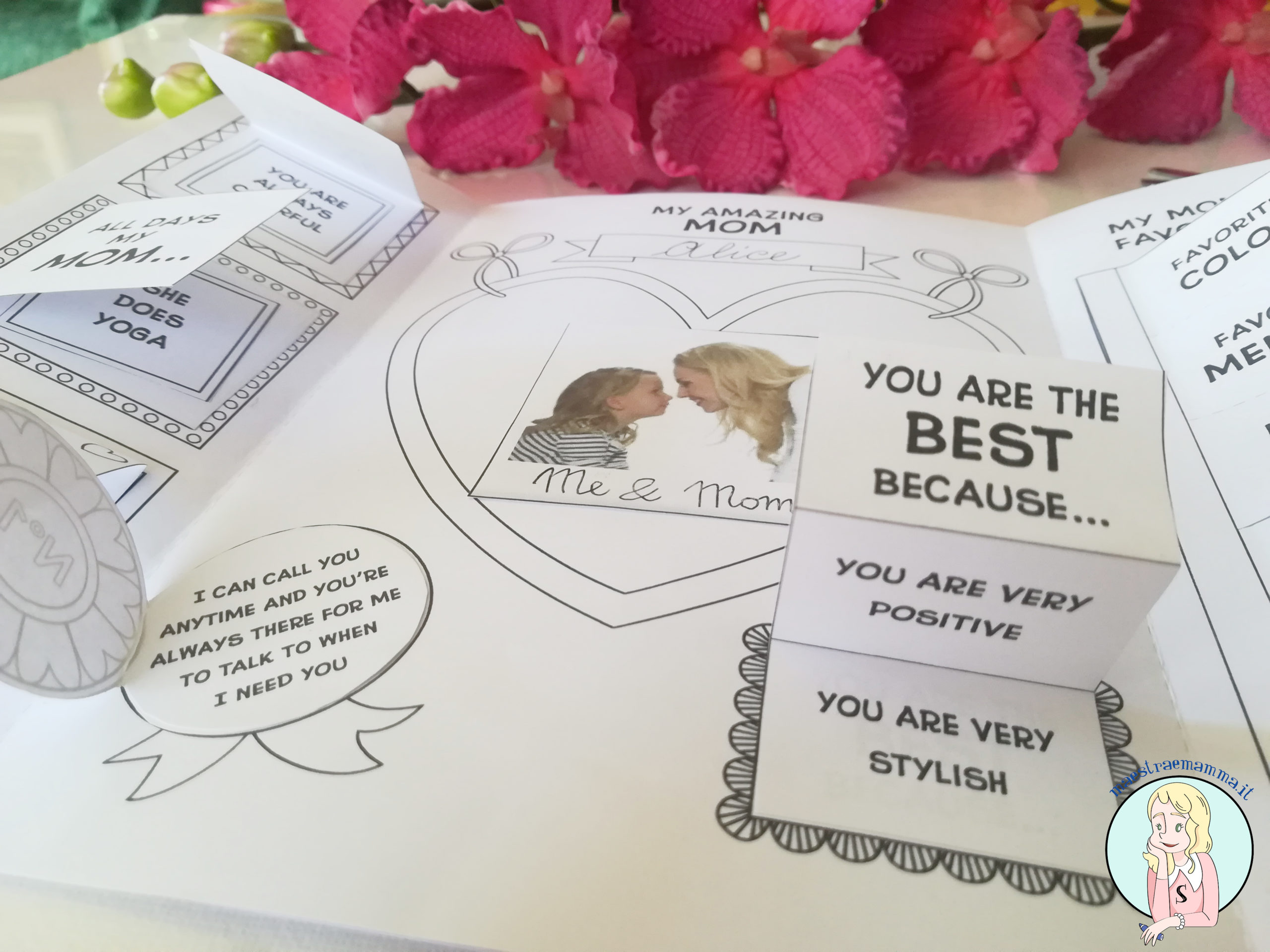 Festa della mamma - LAPBOOK in italiano e in inglese