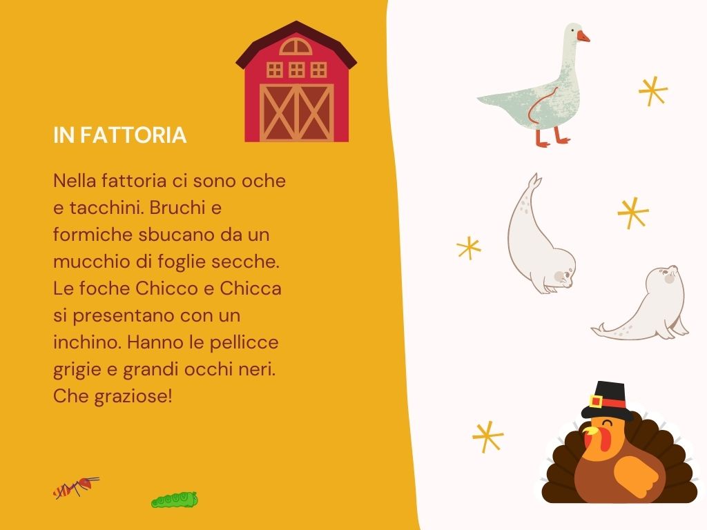 Dettato ortografico - CHE-CHI-GHE-GHI