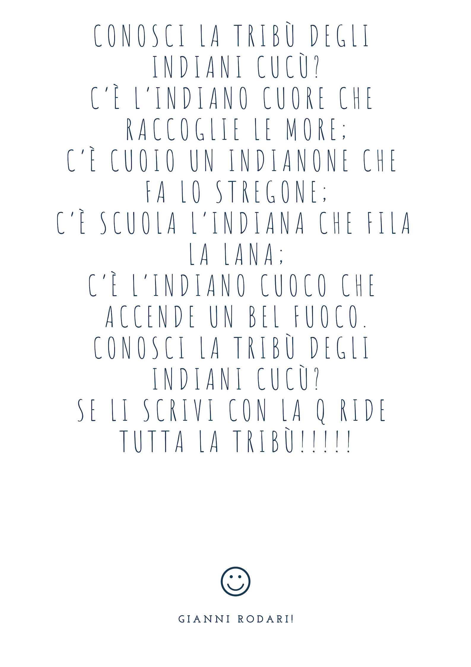 la tribù degli indiani cucu da stampare