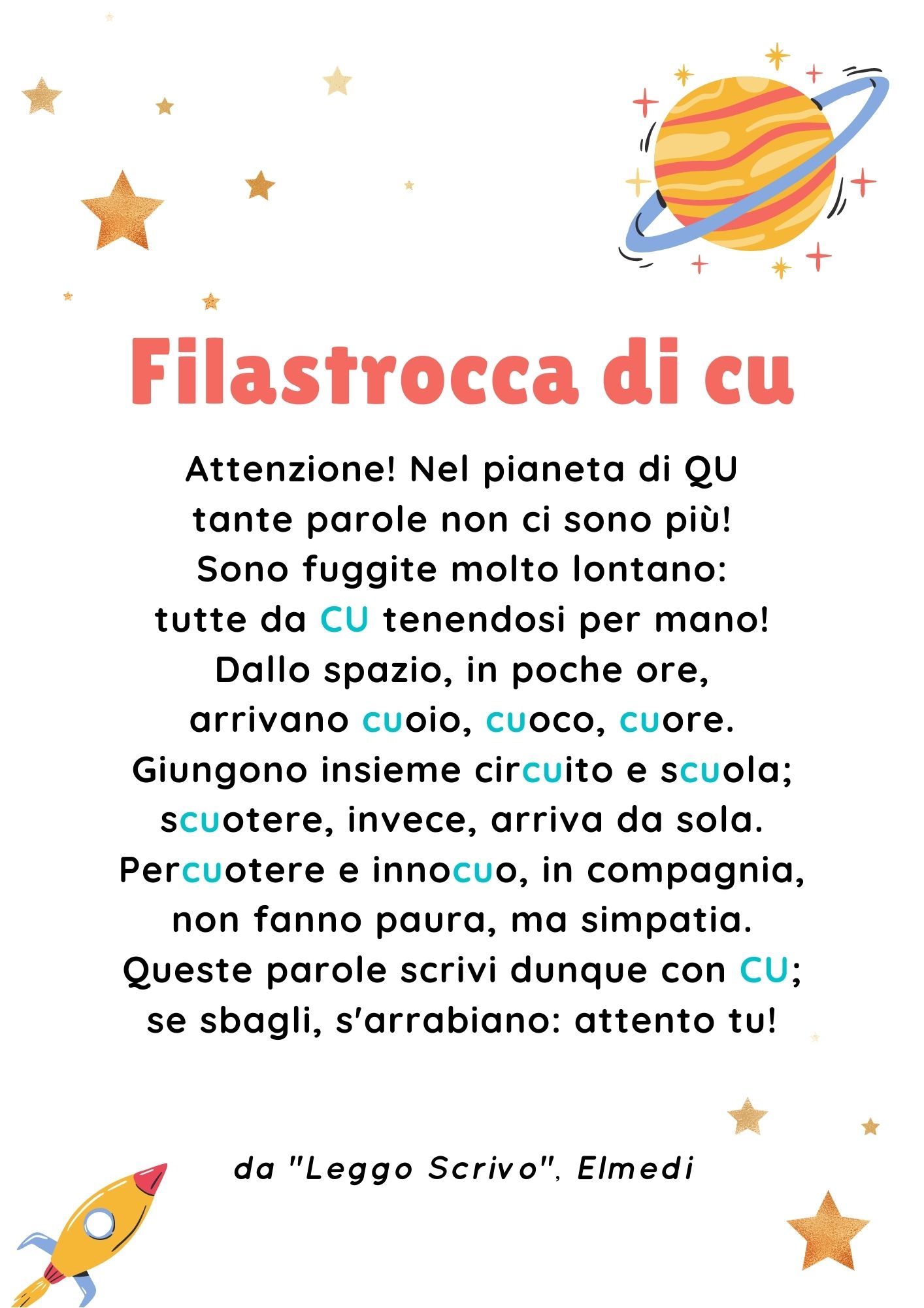 Filastrocca di cu
