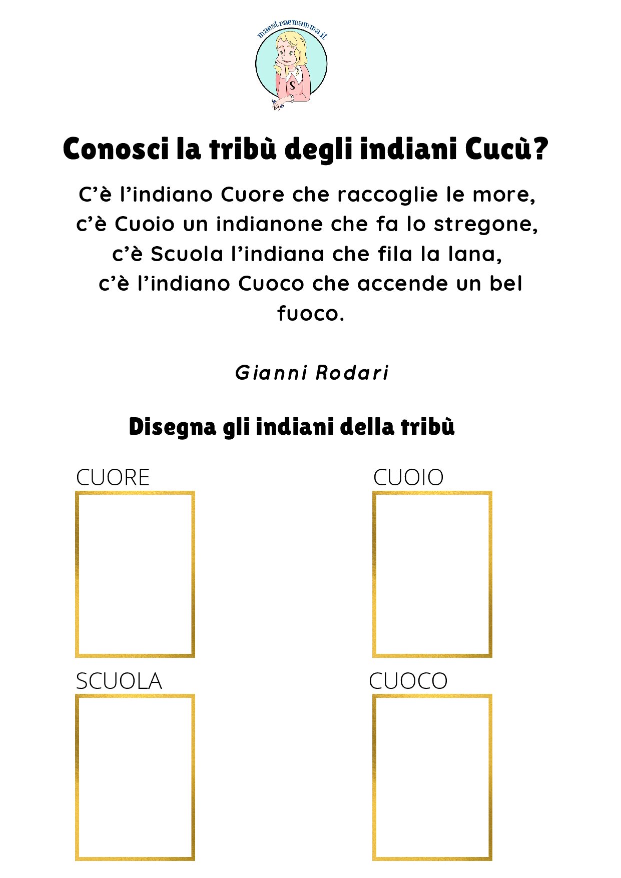 PDF La tribù degli indiani CU CU