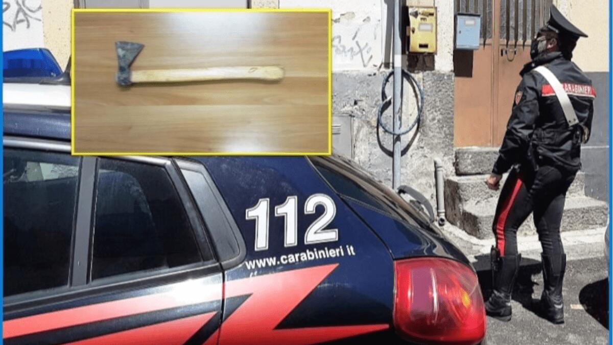 Via Plebiscito: donna incinta, ex tossica, picchiava il compagno anche con un’ascia. All’arrivo degli agenti finge un malore - 