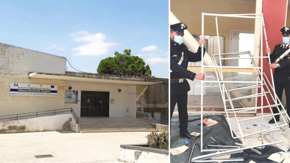 Ramacca: segnalazione privata al comandante fa sventare furto all’istituto comprensivo “Ottavio Gravina De Cruyllas” - 