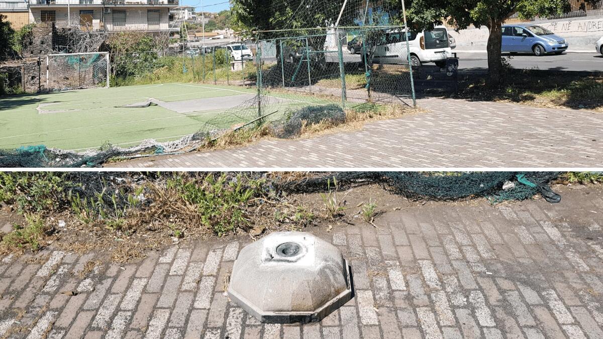 Catania, il profondo degrado del Parco “Horacio Majorana”: la denuncia del consigliere Zingale - 