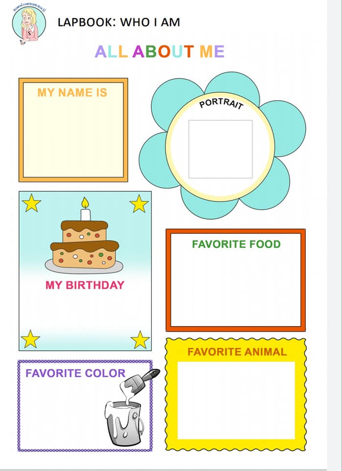 ciao maestra mi presento lapbook progetto continuità