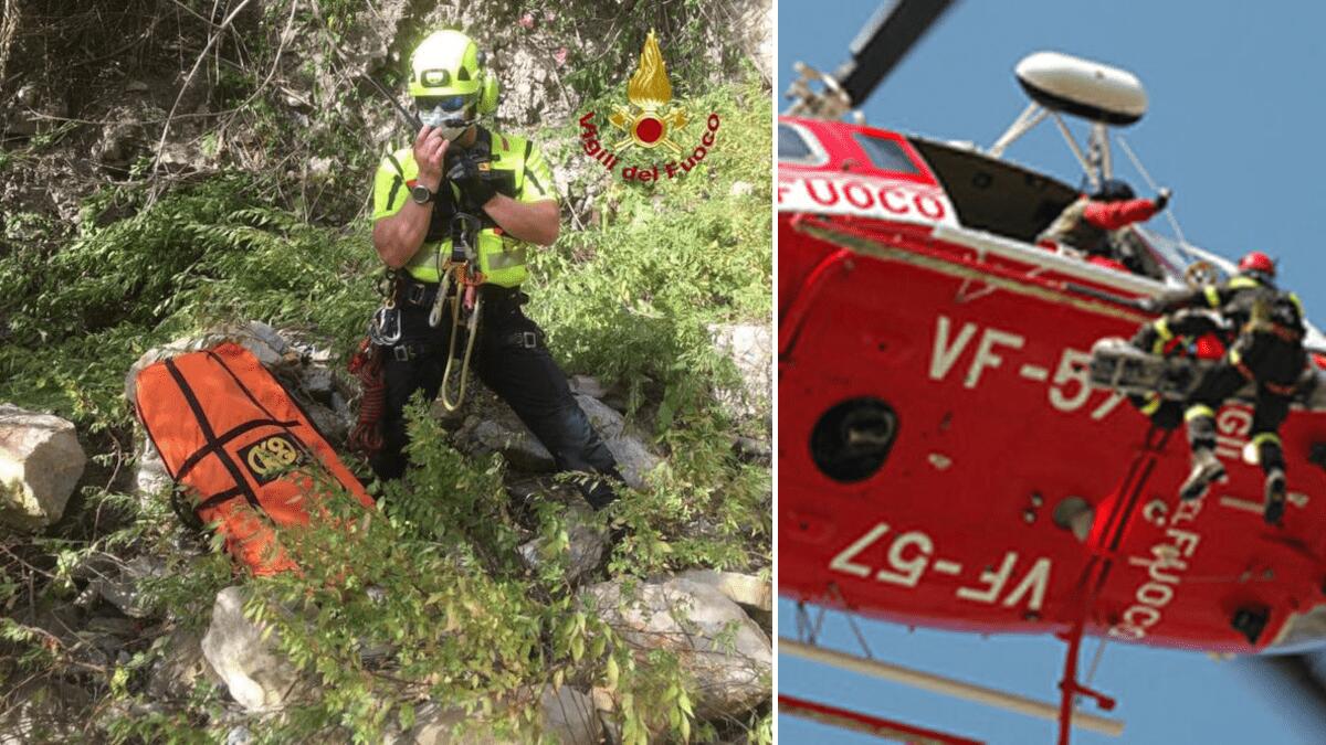 Taormina: diciasettenne precipita nel burrone con lo scooter, salvato dai Vigli del Fuoco ma in gravi condizioni - 