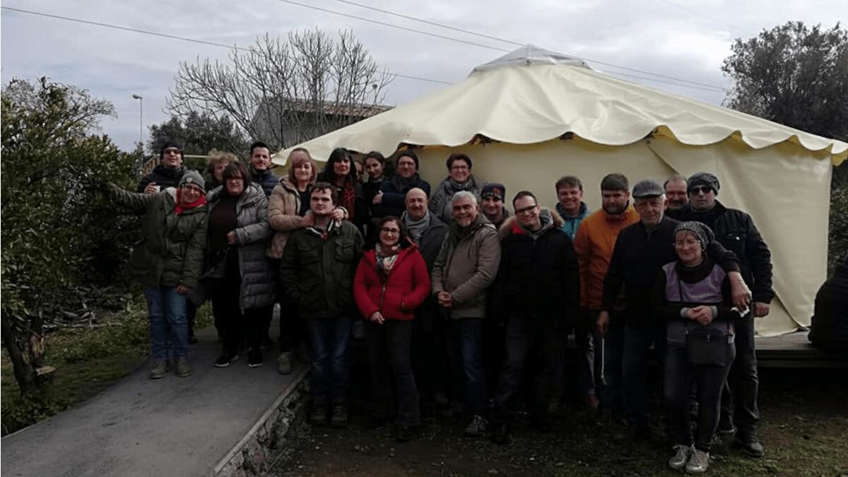 Misterbianco: cooperativa sociale nel bene confiscato alla mafia visitata dal Commissario straordinario - 