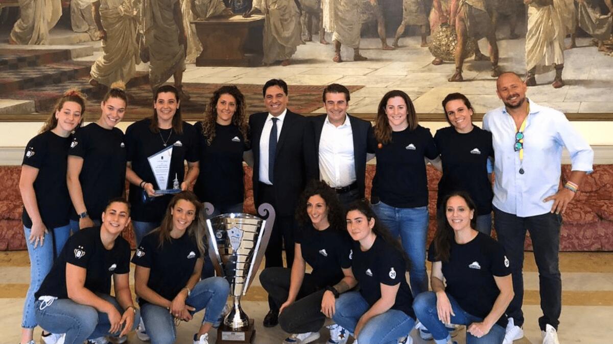 21° scudetto per l’Ekipe Orizzonte, confermandosi Campionesse d’Italia 2021. Celebrazioni anche al Palazzo degli Elefanti - 