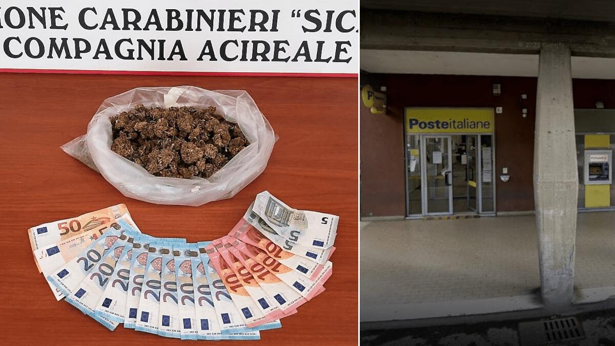 Sembrava un rapinatore in attesa alla Posta e invece era un pusher con reddito di cittadinanza - 
