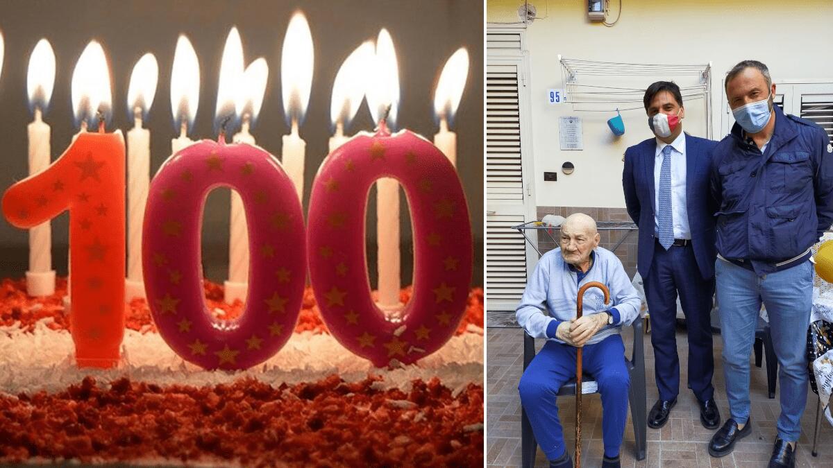 Centenario festeggia il “traguardo” col Sindaco Pogliese, a Catania gli ultracentenari sono 138 - 