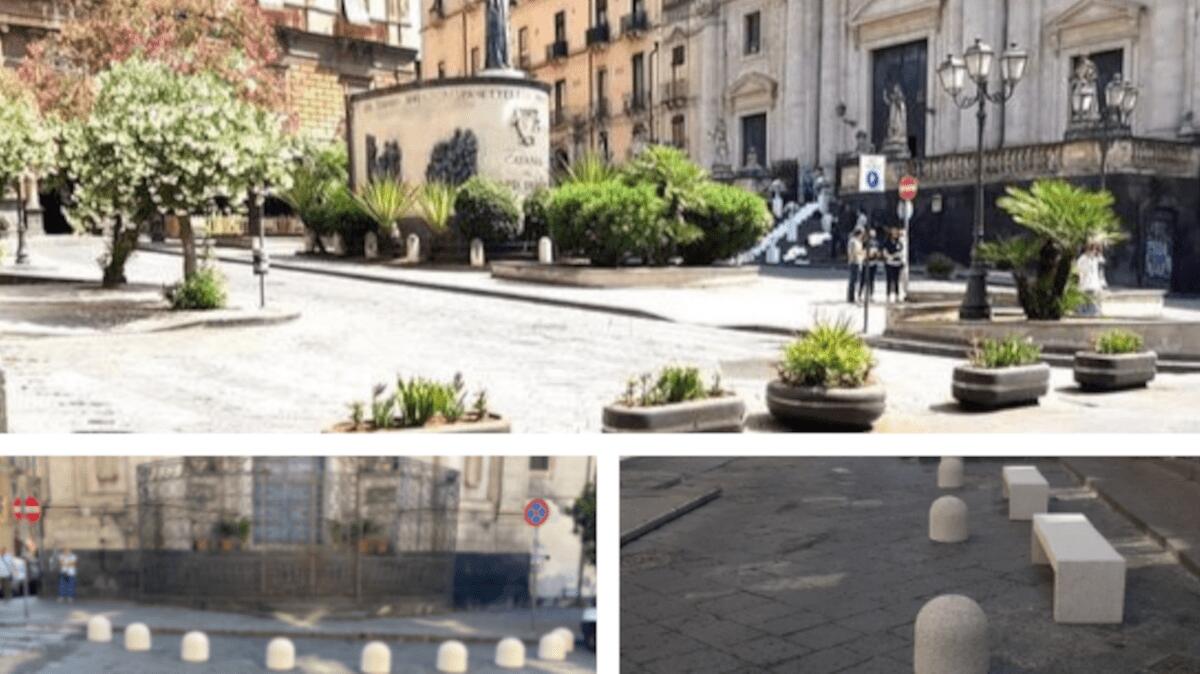 Catania, nuove aree "pedonali" nel centro storico per impedire la sosta selvaggia - 