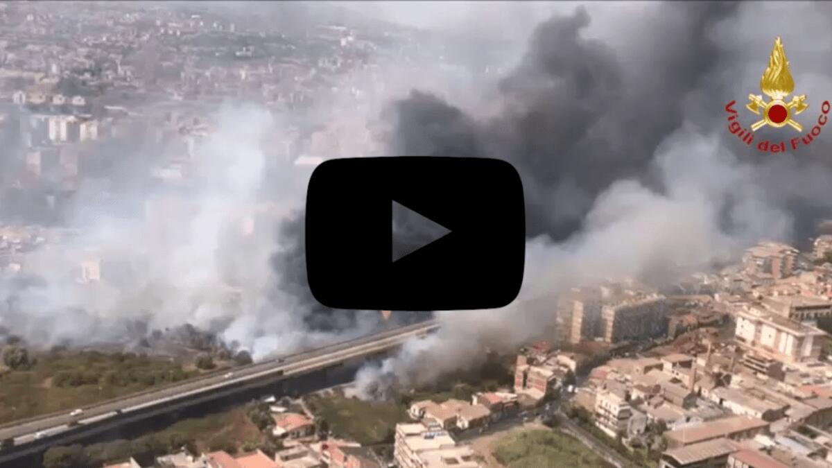 Emergenza incendi: foto e video della devastazione ambientale tra fuoco e fiamme - 