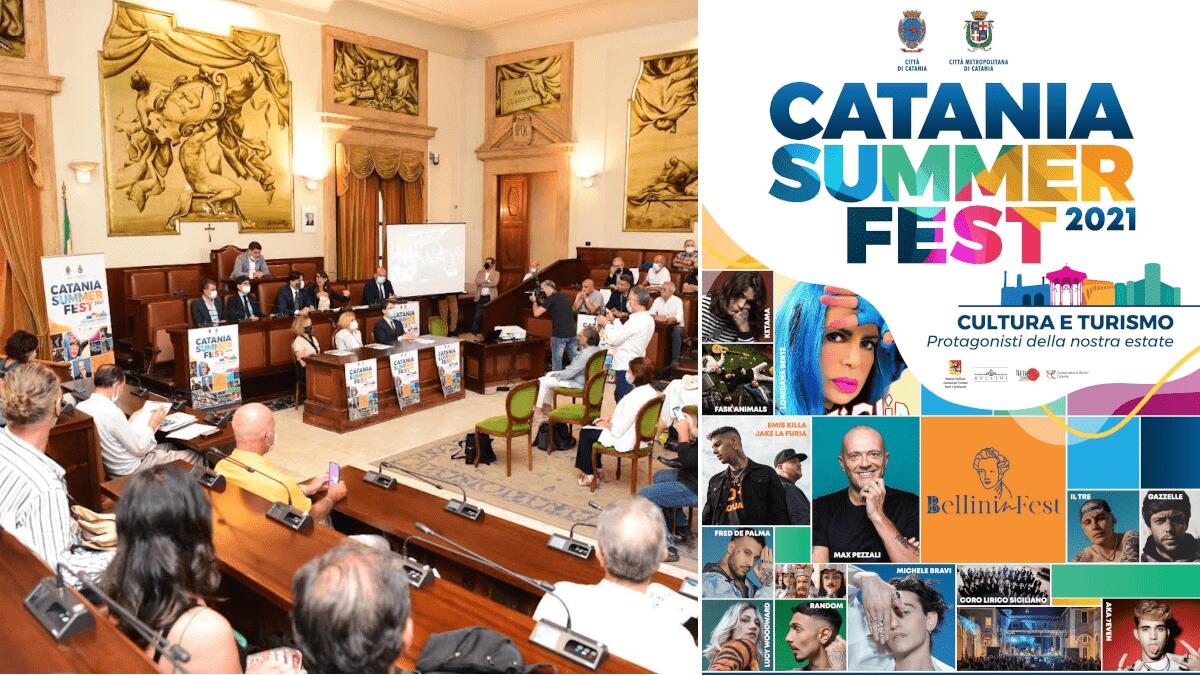 Presentato il Summer Fest: 235 eventi tra le meraviglie di Catania sino ad ottobre - 