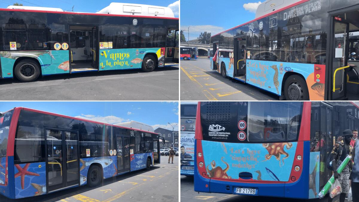 Vamos a la playa con Amts: nuova grafica e potenziamento trasporto pubblico verso il mare - 