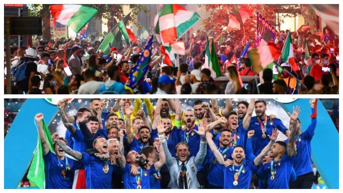 Europei 2021, anche a Catania si festeggia la vittoria azzurra in grande stile - 