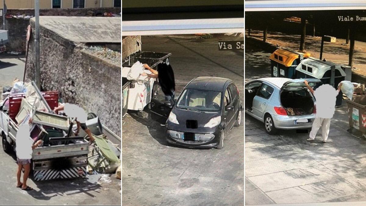 In sei mesi solo 1.550 verbali per i rifiuti gettati in strada: 800 sono di non residenti in città - 