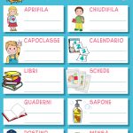 cartellone incarichi scuola primaria da stampare