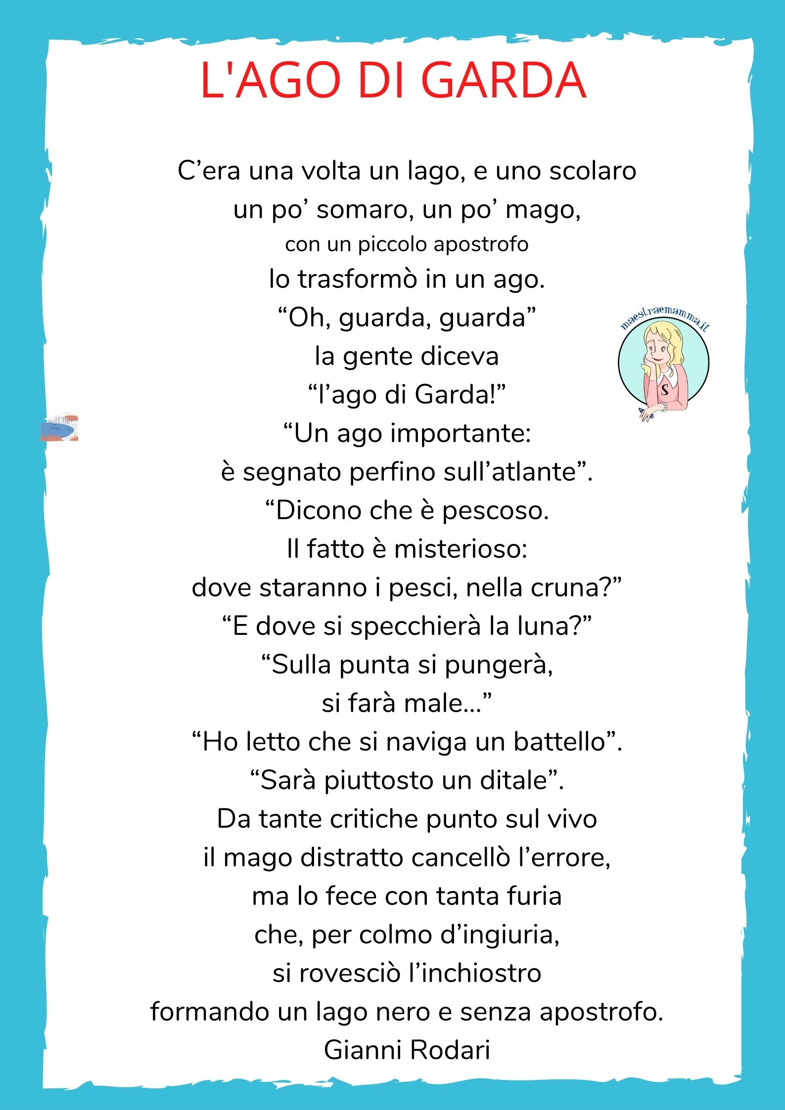 poesie e filastrocche sull apostrofo
