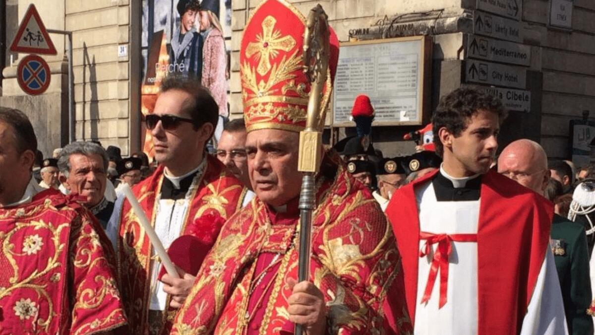 Mons. Salvatore Gristina positivo al Covid. Tutti negativi nell'ultimo incontro a Nicolosi - 