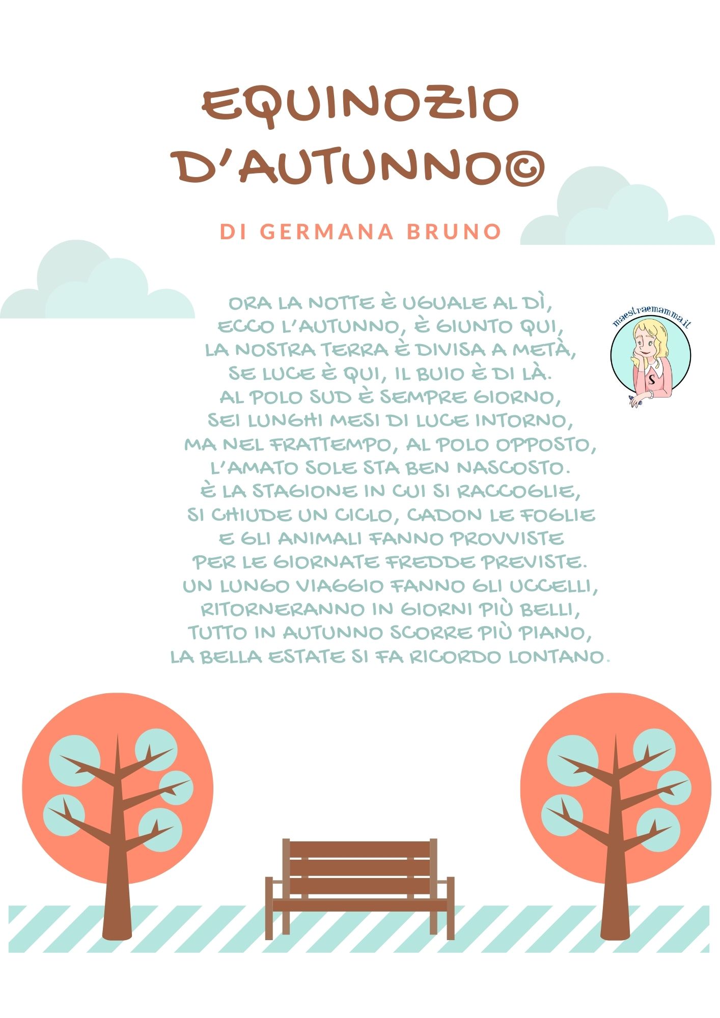 22 settembre 2021 - EQUINOZIO D’AUTUNNO nuova poesia di Germana Bruno