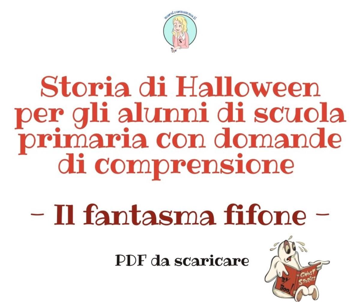 Semplice racconto fantasy con domande di comprensione per Halloween - 