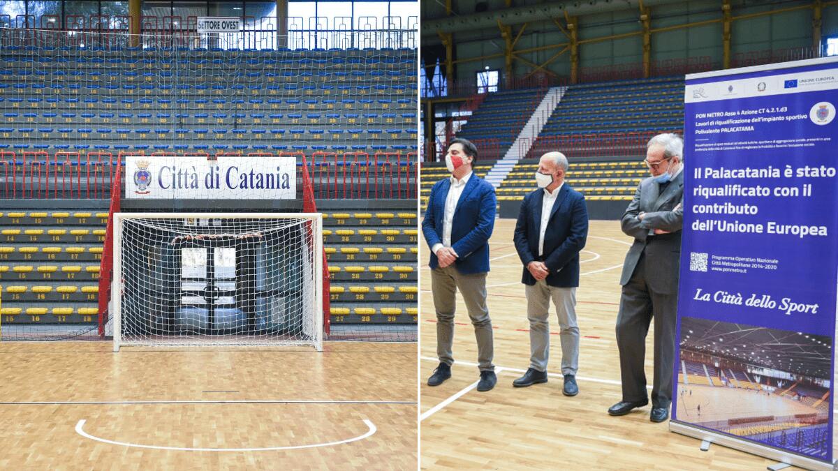 Pala Catania riconsegnato alla Città, conclusi i lavori al Corso Indipendenza (I DETTAGLI) - 