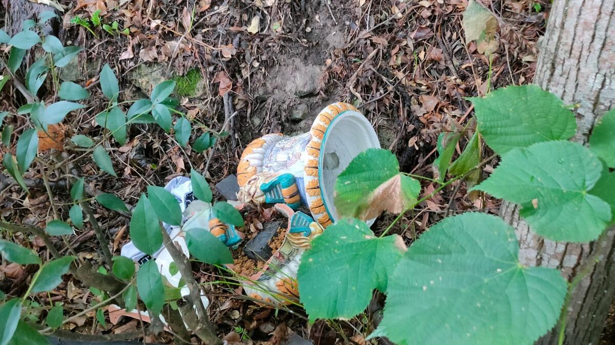Smascherato il vandalo che ha danneggiato i vasi della Villa comunale di Caltagirone - 