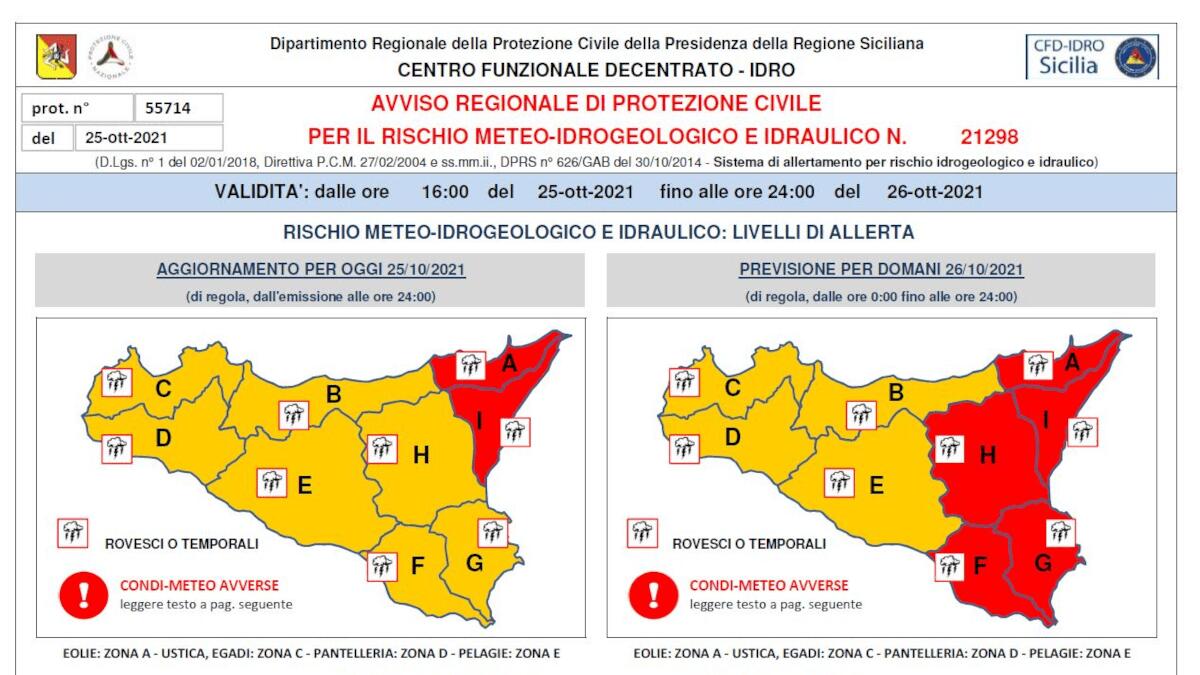 Continua l’allerta meteo rossa: prorogata la chiusura delle scuole (I DETTAGLI) - 