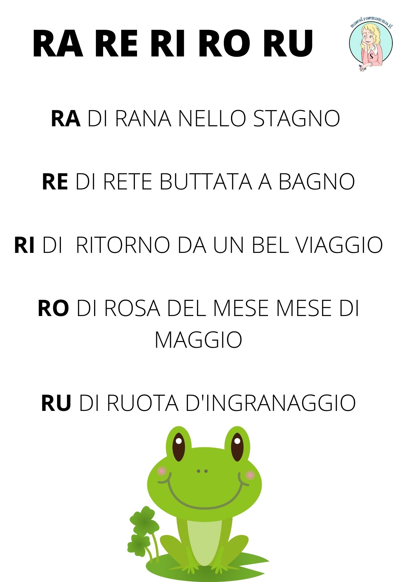 poesia divisione sillabe
