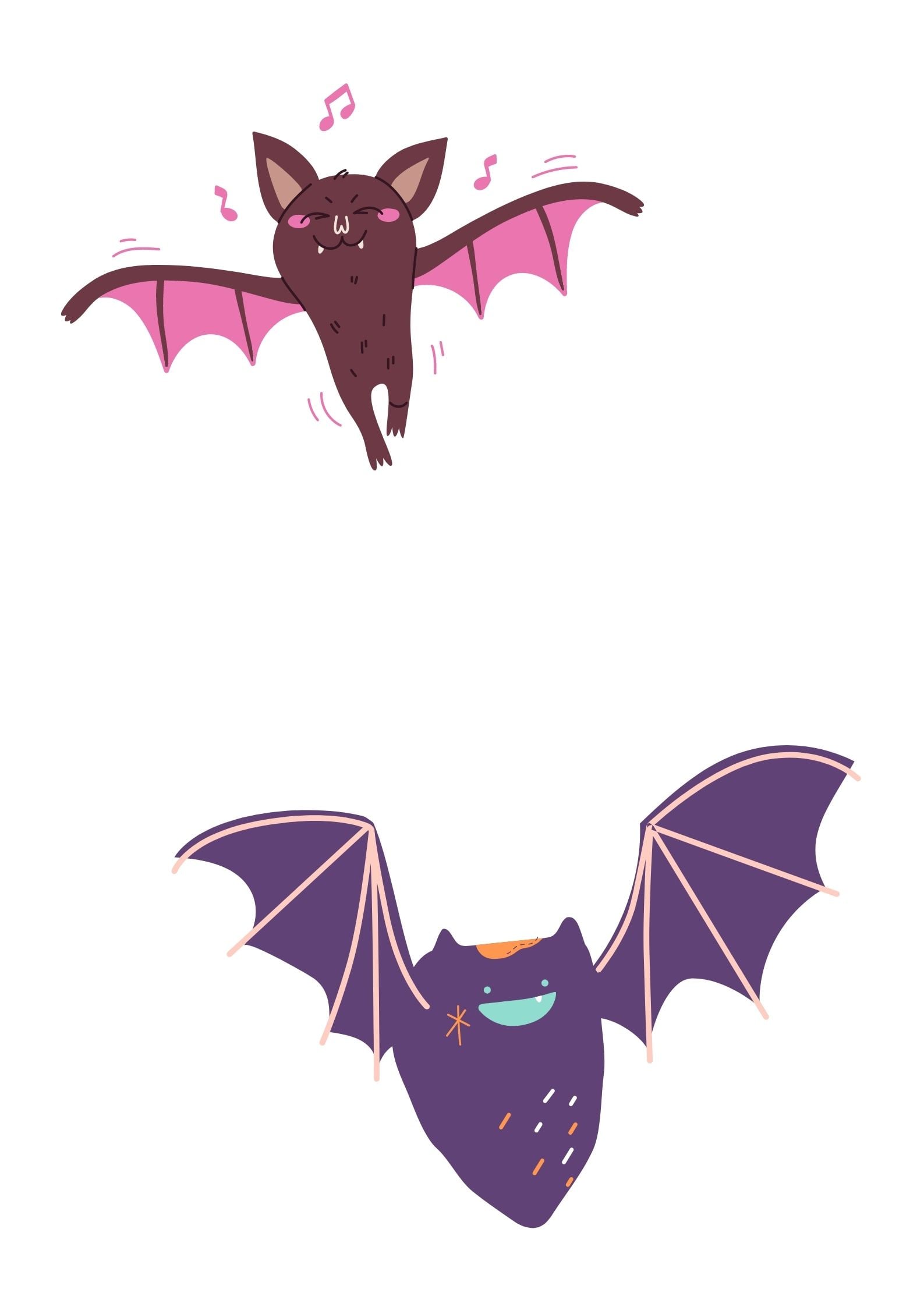 pipistrello jack lanterna Disegni e sagome Halloween per bambini