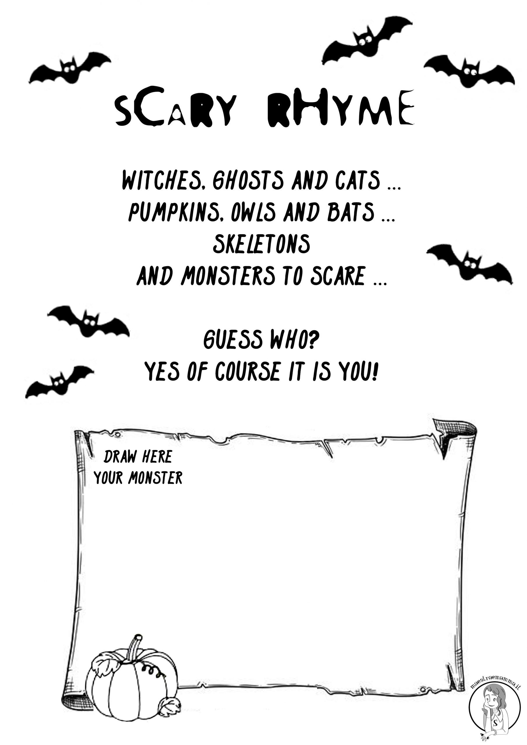 scary rhyme halloween dance Halloween - Scary Rhymes (poesie in inglese) aghost story scary rhymes poems for kids