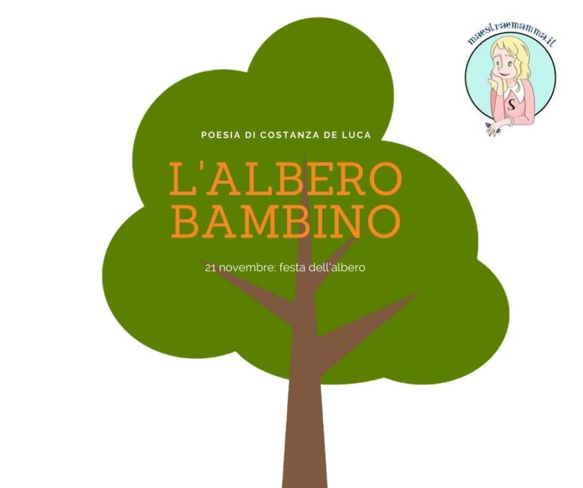 L'albero bambino - poesia - Maestraemamma - 