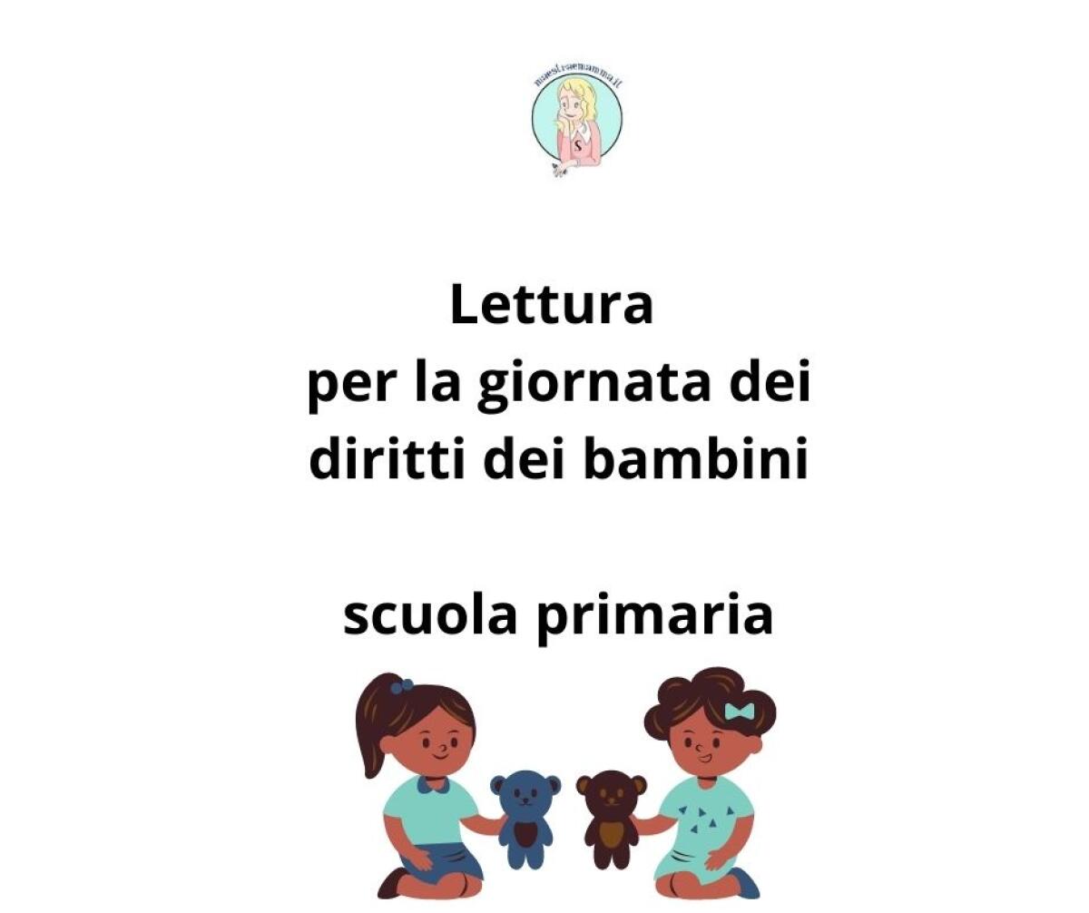 Lettura per la giornata dei diritti dei bambini - 