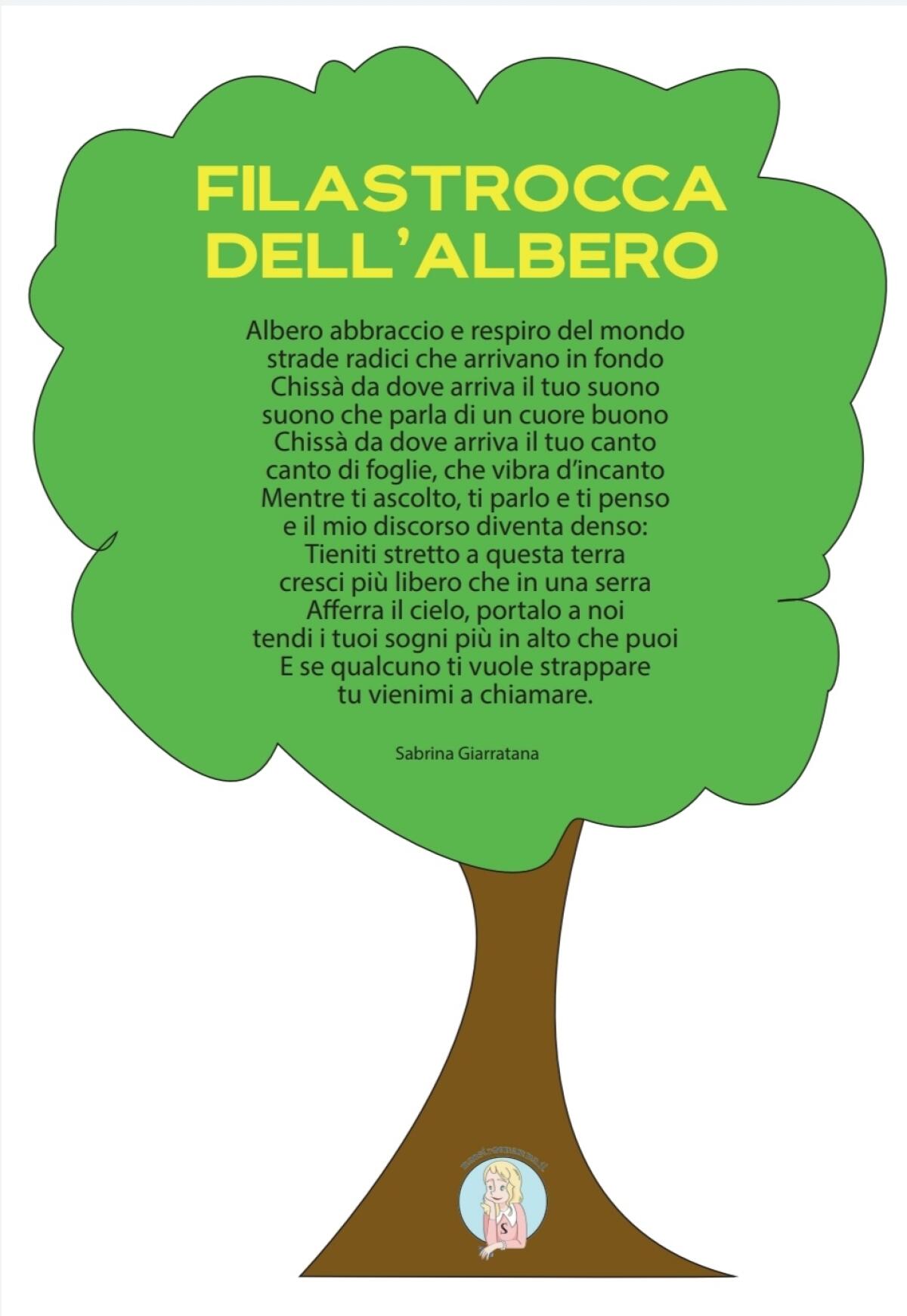 Filastrocca dell'albero di Sabrina Giarratana - 