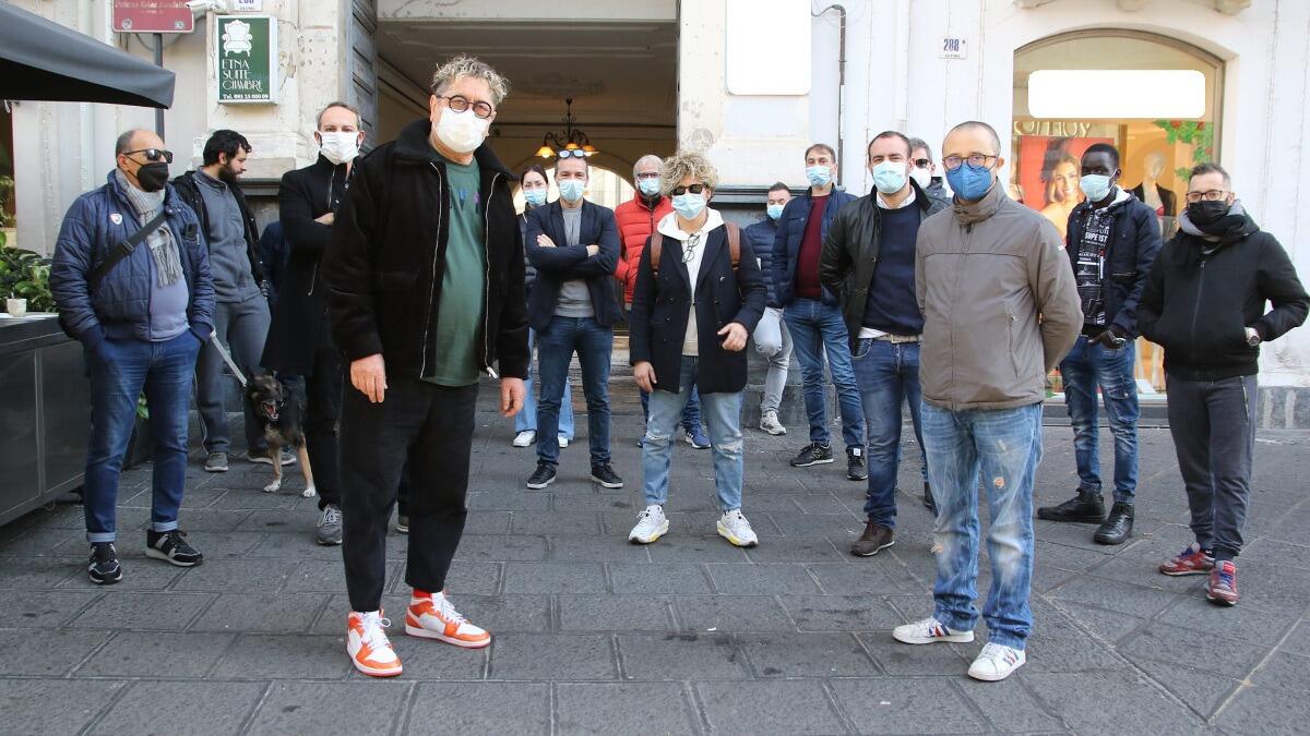 Nuova protesta dei commercianti catanesi: "Troppe le attività danneggiate dalla pandemia" - 