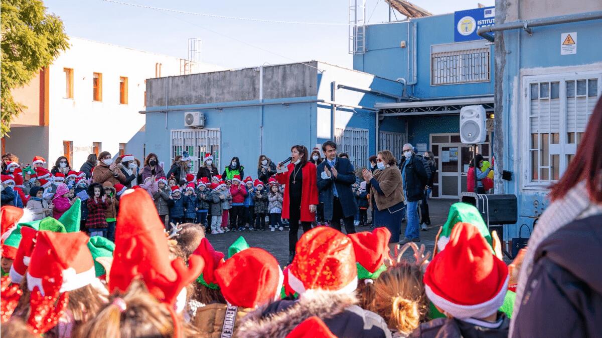 Consegnate nuove aule scolastiche in attuazione delle disposizioni di contrasto al Covid - 