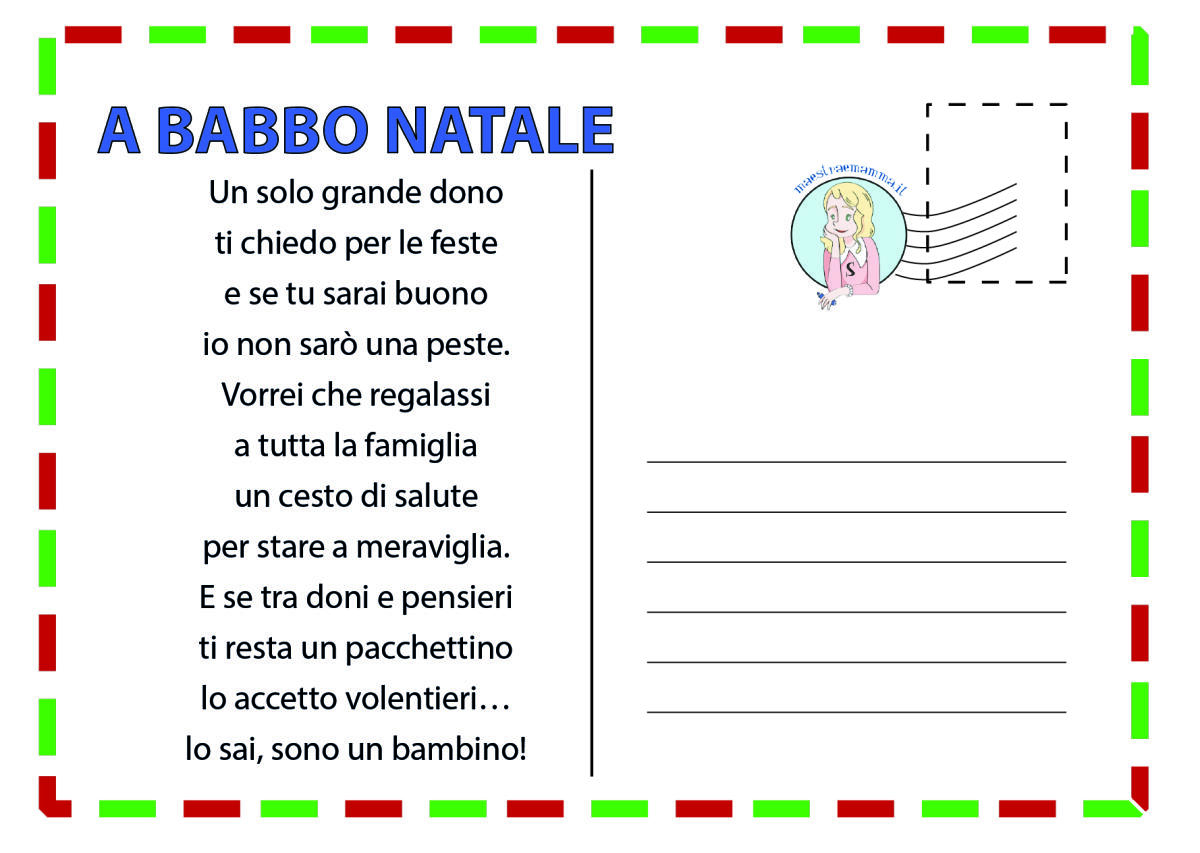 Poesia per Babbo Natale - 