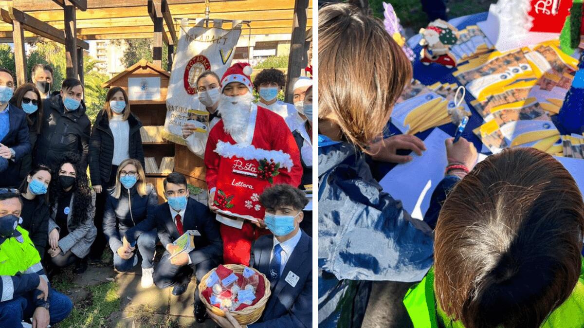 A Vulcania tradizionale consegna delle letterine a Babbo Natale - 