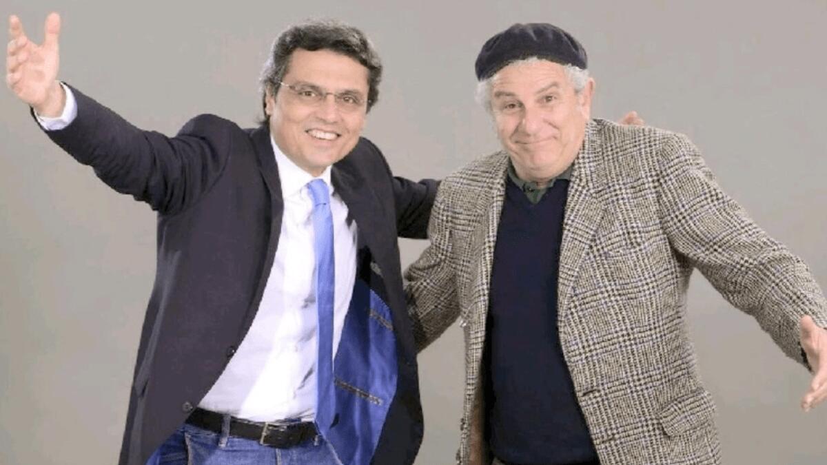 Gli auguri “speciali” all’ospedale Cannizzaro con Salvo La Rosa e “Litterio” - 