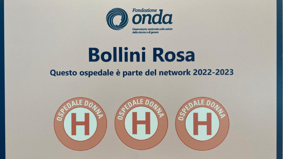 Premiato il Policlinico di Catania dall’ Osservatorio Nazionale della Salute della Donna e di Genere - 
