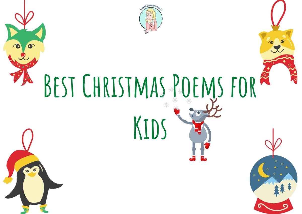 Best Christmas Poems for Kids - 