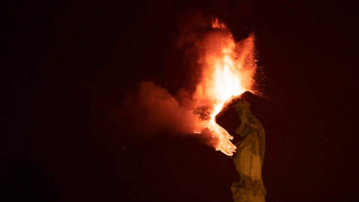 Nuova attività stromboliana dell’Etna dal cratere sudest - 