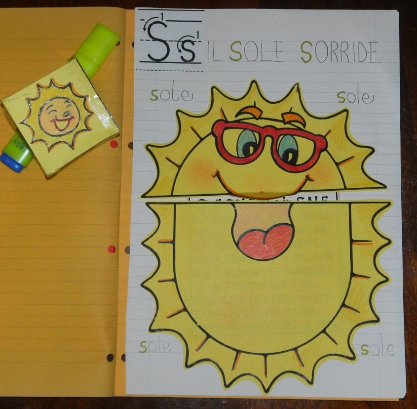 CONSONANTE S - sa se si so su – scuola primaria – classe prima – by Pilly Pilly Fotografie del lavoro svolto in classe + schede didattiche da stampare a colori e in PDF sulla lettera S