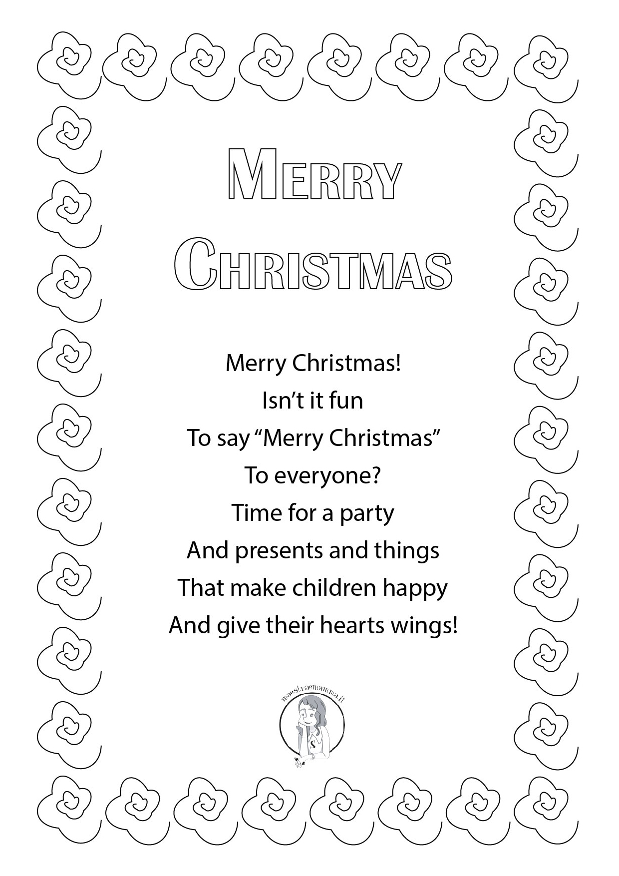 merry christmas Best Christmas Poems for Kids