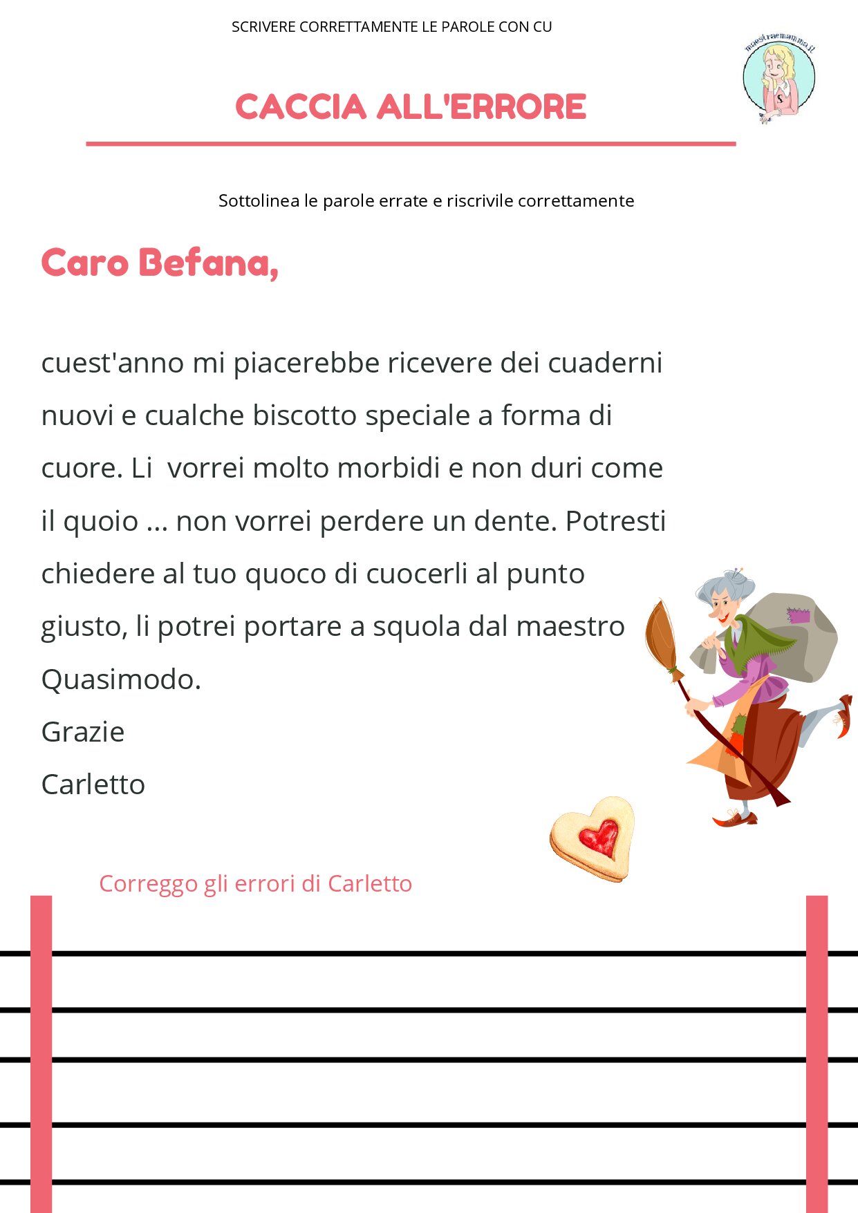 PDF per stampare la scheda didattica sul suono CU