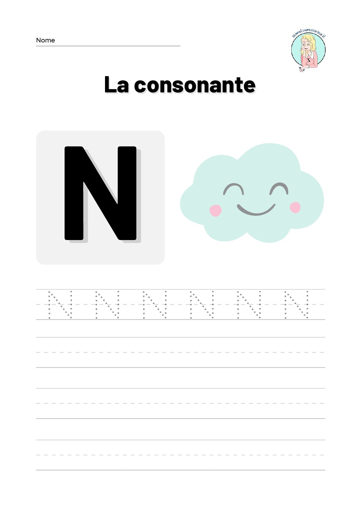 3. PDF - RIPASSA IL TRATTEGGIO - LETTERA N 