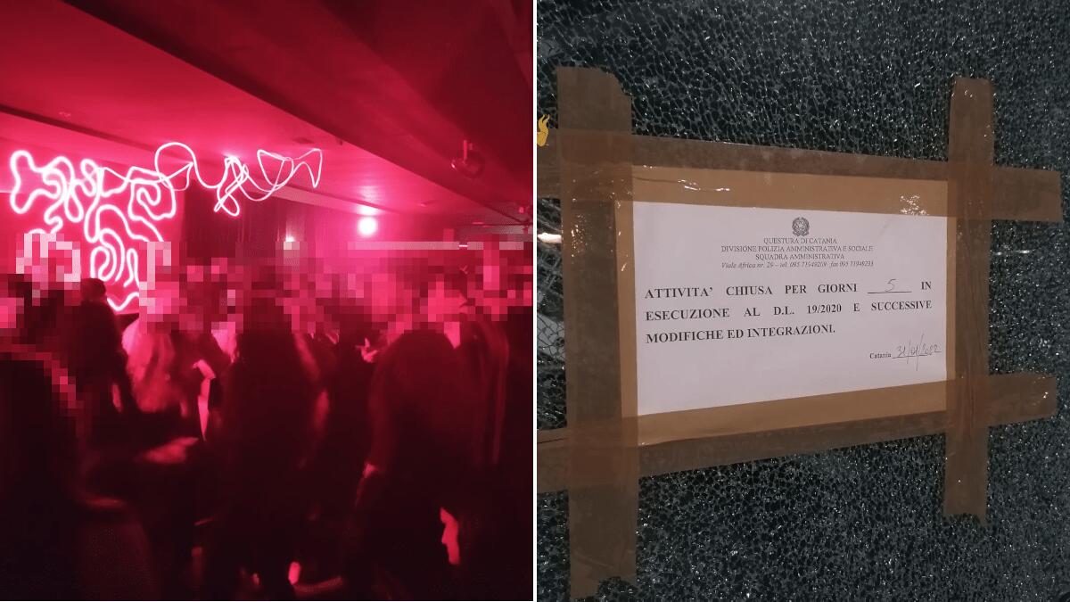 Gestore “furbetto” tiene aperta la discoteca a discapito dei colleghi e in spregio alla pandemia - 