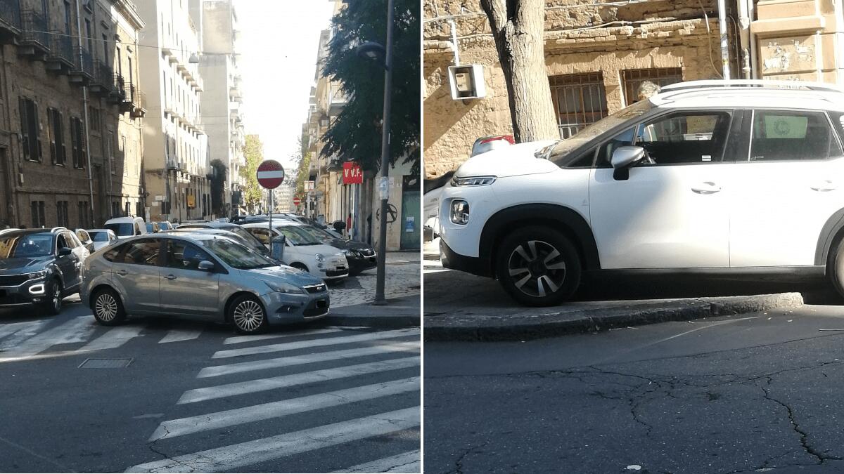 Catania succube del parcheggio selvaggio: il Codice della Strada sembra facoltativo in città - 